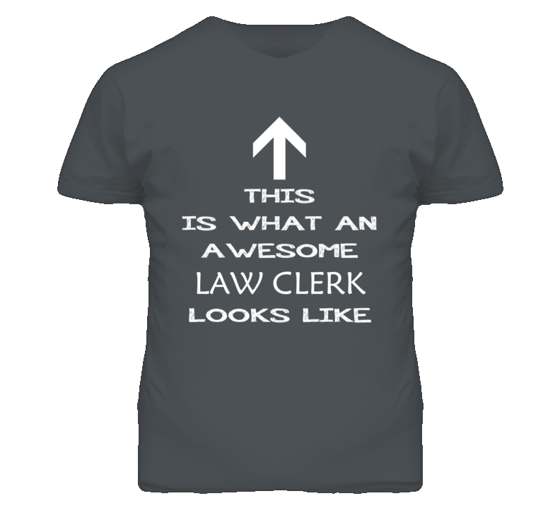 Law Clerk Looks Like Arrow Simple T Shirt Law Clerk Looks Like Arrow Simple T Shirt