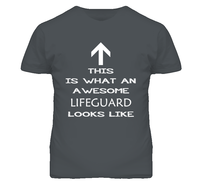 Lifeguard Looks Like Arrow Simple T Shirt