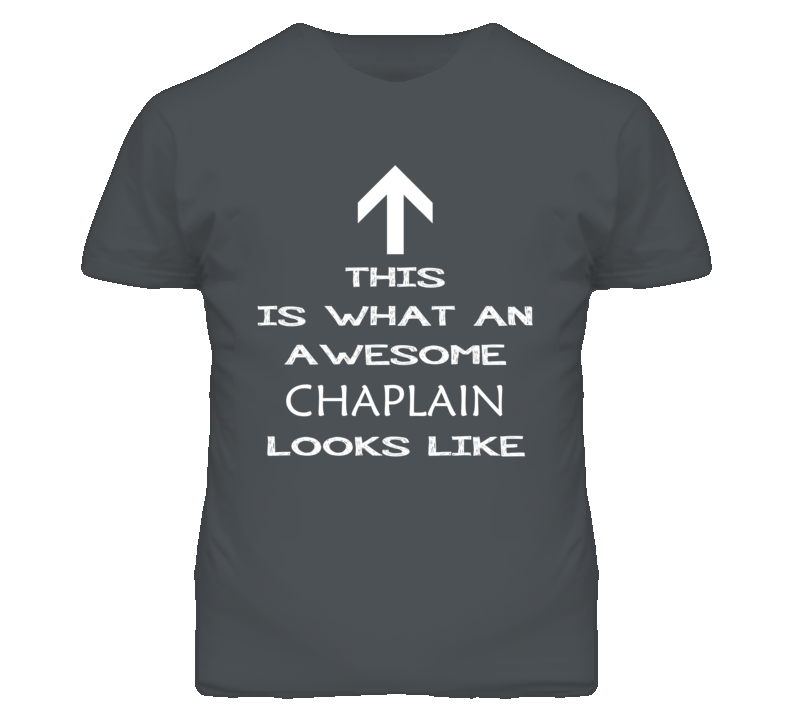 Chaplain Looks Like Arrow Simple T Shirt
