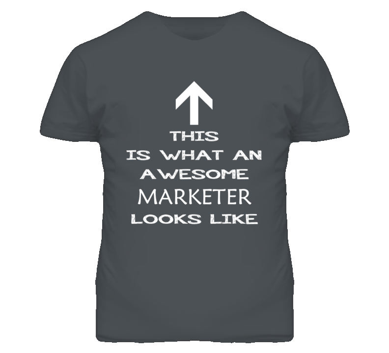 Marketer Looks Like Arrow Simple T Shirt