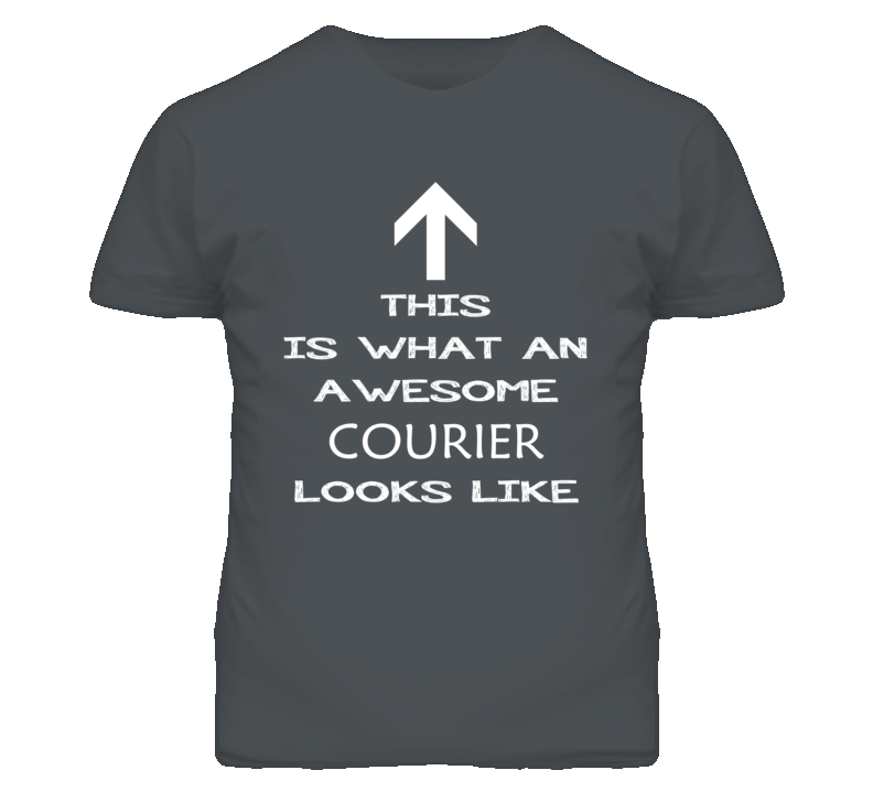Courier Looks Like Arrow Simple T Shirt Courier Looks Like Arrow Simple T Shirt