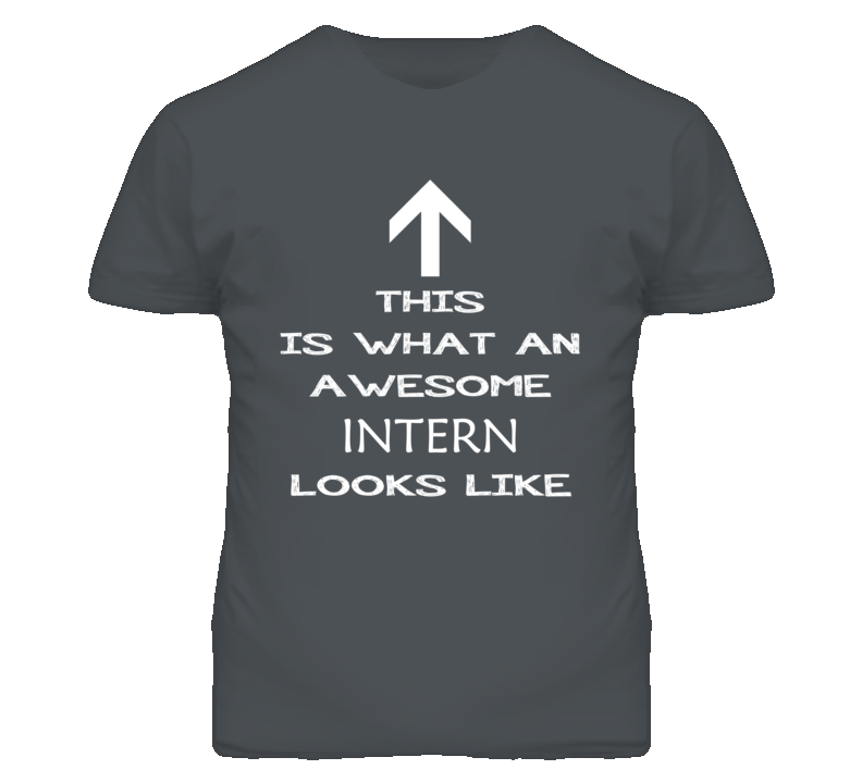 Intern Looks Like Arrow Simple T Shirt