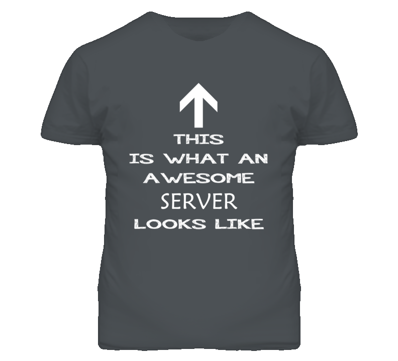 Server Looks Like Arrow Simple T Shirt Server Looks Like Arrow Simple T Shirt