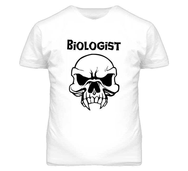 Biologist Skull Design Mens T Shirt Biologist Skull Design Mens T Shirt