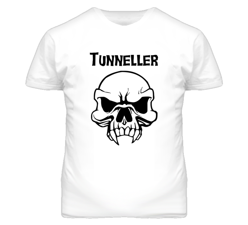 Tunneller Skull Design Mens T Shirt Tunneller Skull Design Mens T Shirt