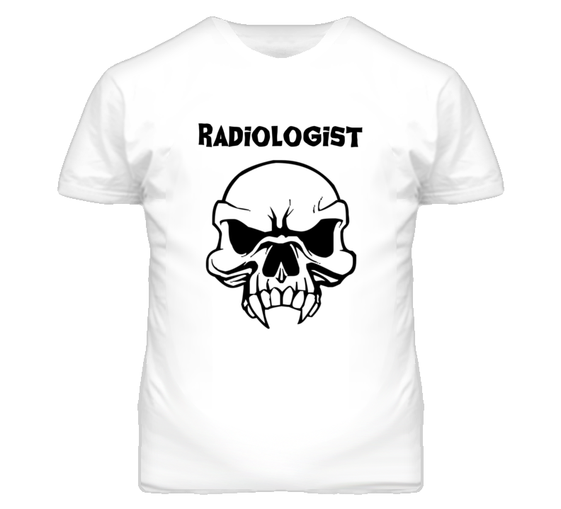 Radiologist Skull Design Mens T Shirt Radiologist Skull Design Mens T Shirt