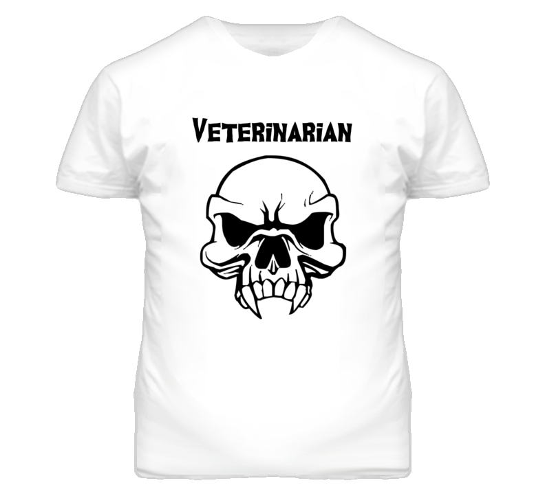 Veterinarian Skull Design Mens T Shirt Veterinarian Skull Design Mens T Shirt