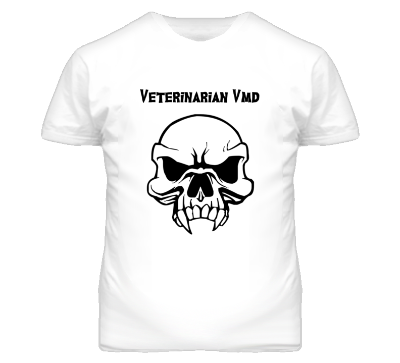 Veterinarian Vmd Skull Design Mens T Shirt Veterinarian Vmd Skull Design Mens T Shirt