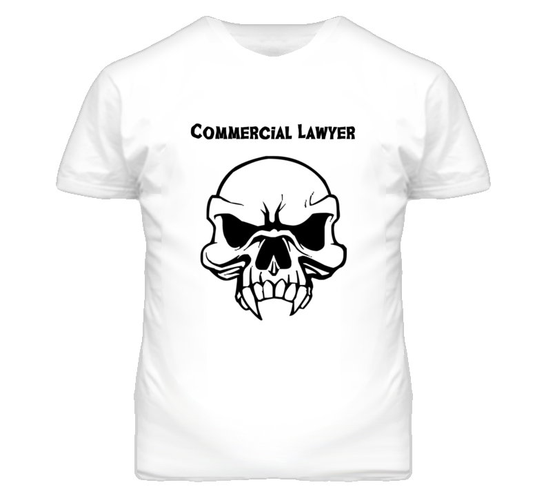 Commercial Lawyer Skull Design Mens T Shirt Commercial Lawyer Skull Design Mens T Shirt
