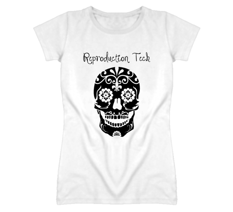 Reproduction Tech Skull Design Cool Ladies T Shirt Reproduction Tech Skull Design Cool Ladies T Shirt
