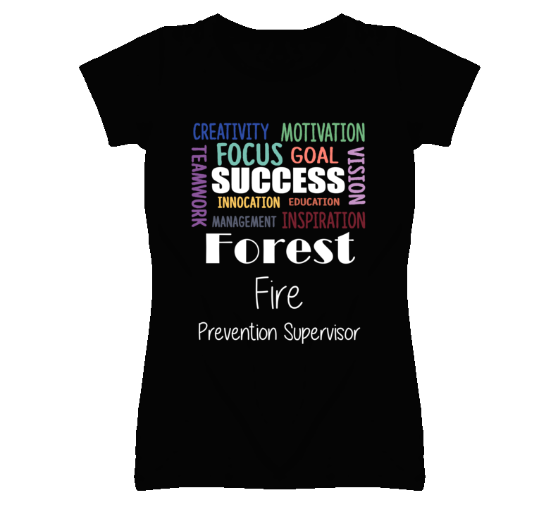 Forest Fire Prevention Supervisor Inspirational Words Success Occupati