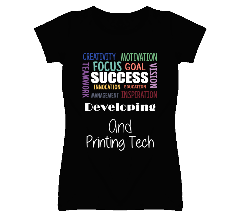 Developing And Printing Tech Inspirational Words Success Occupation T Developing And Printing Tech Inspirational Words Success Occupation T