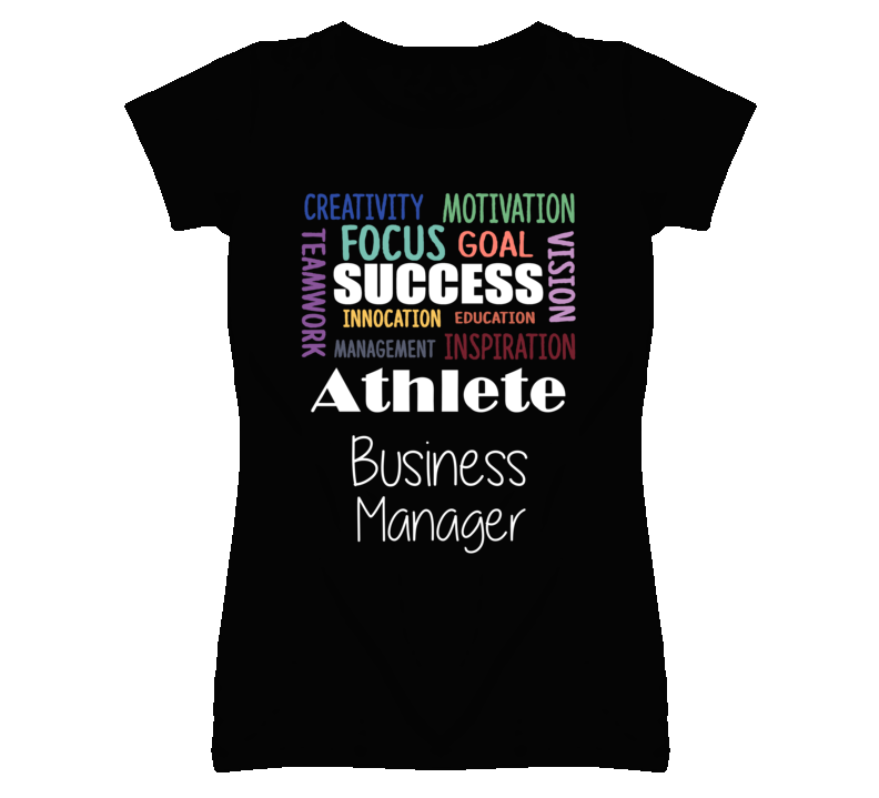 Athlete Business Manager Inspirational Words Success Occupation T Shi Athlete Business Manager Inspirational Words Success Occupation T Shi