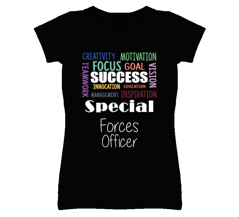 Special Forces Officer Inspirational Words Success Occupation T Shirt Special Forces Officer Inspirational Words Success Occupation T Shirt