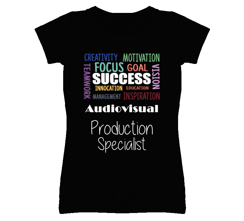 Audiovisual Production Specialist Inspirational Words Success Occupat Audiovisual Production Specialist Inspirational Words Success Occupat