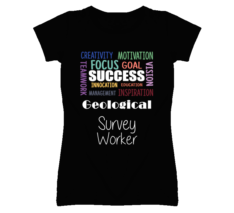 Geological Survey Worker  Inspirational Words Success Occupation T Shi