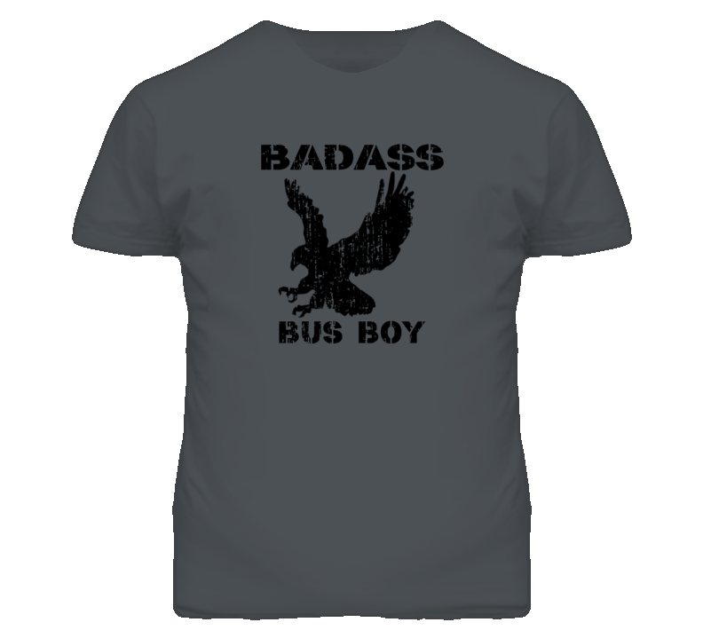 Badass Bus Boy Eagle Patriotic T Shirt