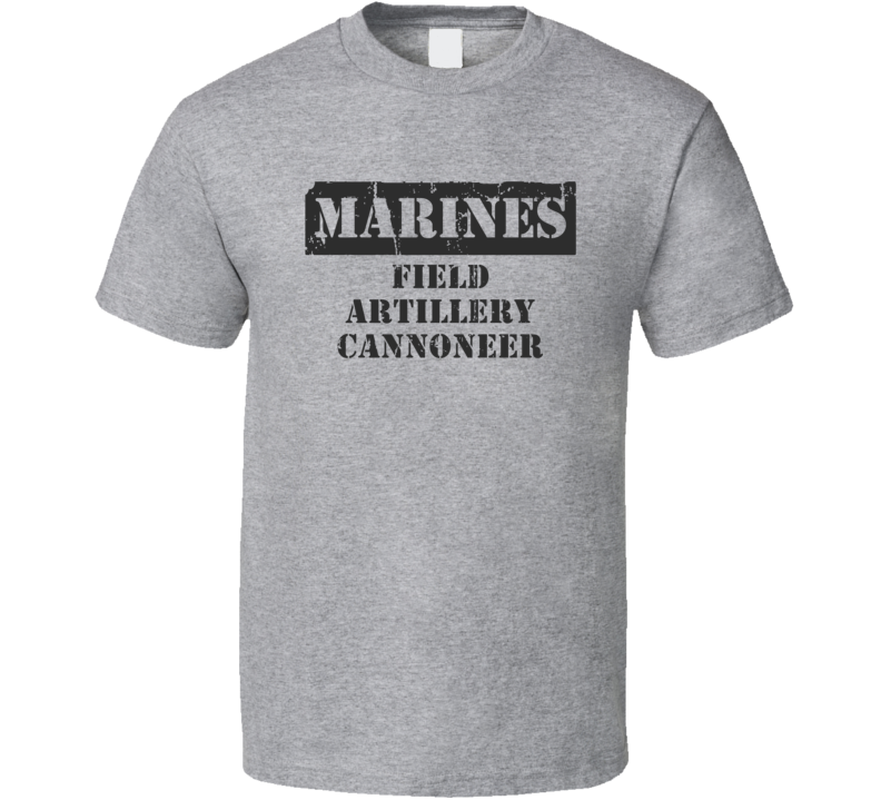 Field Artillery Cannoneer Marines T Shirt