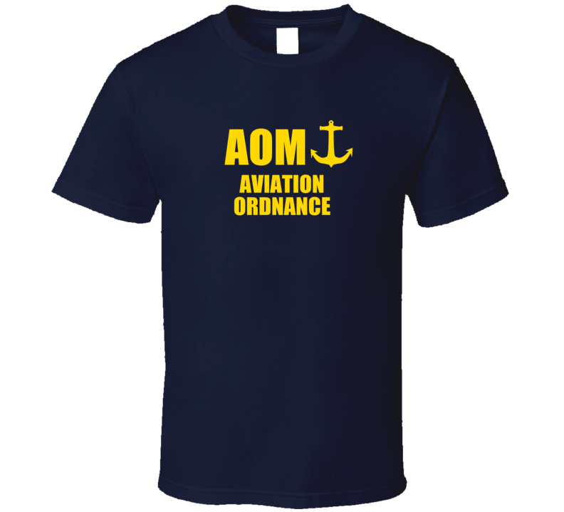 Aviation Ordnance AOM US Navy T Shirt