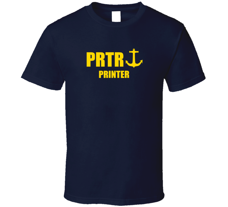 Printer PRTR US Navy T Shirt Printer PRTR US Navy T Shirt