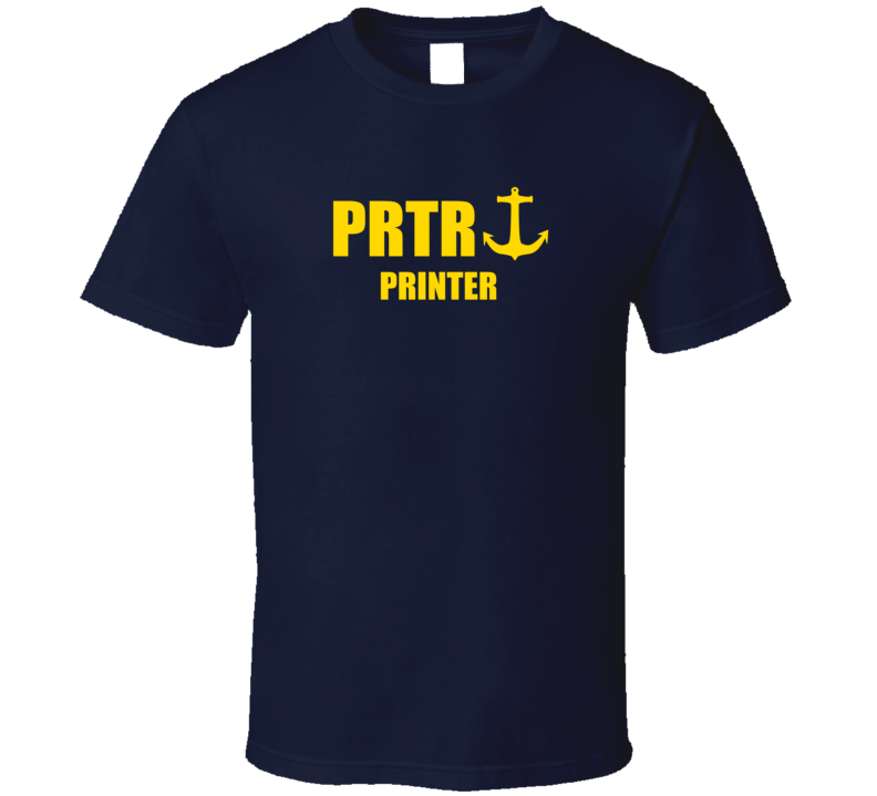 Printer PRTR US Navy T Shirt