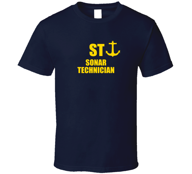 Sonar Technician ST US Navy T Shirt