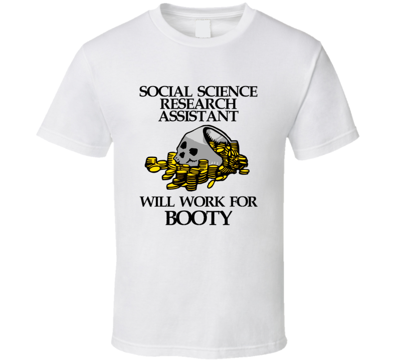 Pirate Social Science Research Assistant Funny Occupation T Shirt Pirate Social Science Research Assistant Funny Occupation T Shirt