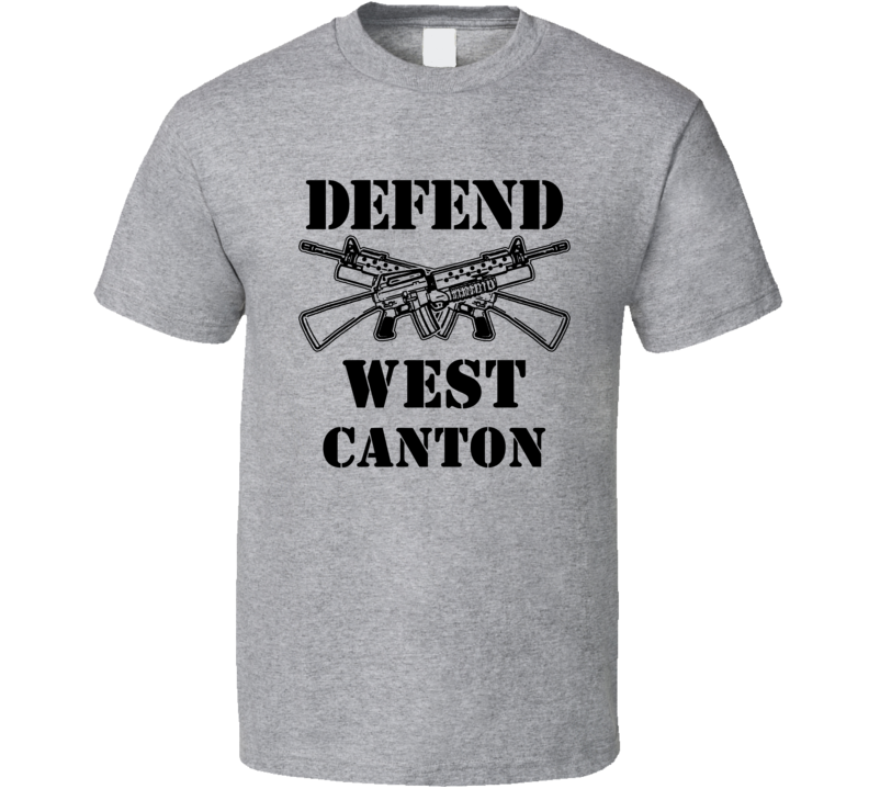 West Canton Ohio Defend 2nd Amendment T Shirt