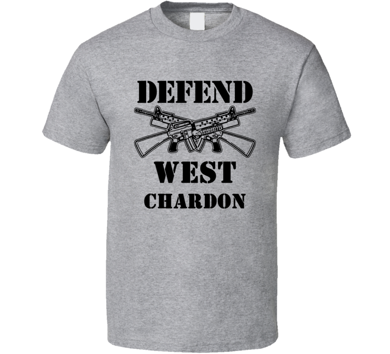 West Chardon Ohio Defend 2nd Amendment T Shirt