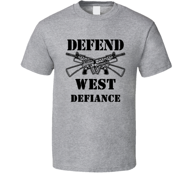 West Defiance Ohio Defend 2nd Amendment T Shirt