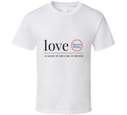 Love: A Score Of Zero T Shirt 33501306