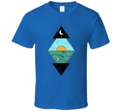 Geometric Landscape T Shirt 33662225