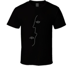 Flipped Faces Illusion T Shirt 33664368