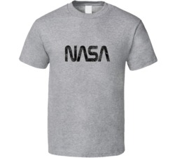 Nasa Vintage Emblem 1975-1992 - Black Edition T Shirt 33834359