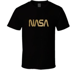 Nasa Vintage Emblem 1975-1992 - Gold Edition T Shirt 33834362