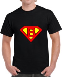 Superman Letter B T Shirt 33992604