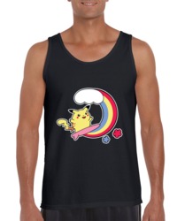 Surfing Pikachu - Pokemon Sun & Moon Tank Top 34042131