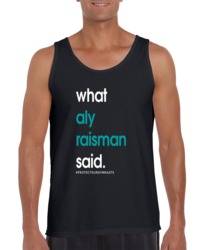 What Aly Raisman Said #protectourgymnasts Teal Tank Top 34044121