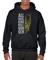 All Hail King Killmonger - Black Panther Hoodie 34045537
