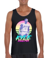 Kyle Kuzma Retro Futuristic Aesthetic Tank Top 34136289