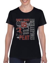 Back To Back - World War Champs 3 Peat Ladies T Shirt 34272021