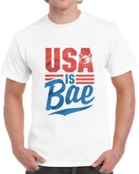 Usa Is Bae! White T Shirt 34272039