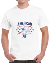 Aaf Eagle Logo White T Shirt 34272042