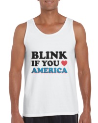 Blink If You Love America Tank Top 34272052