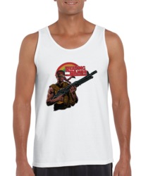 Reading Rambo - Geordi La Forge White Tank Top 34272059