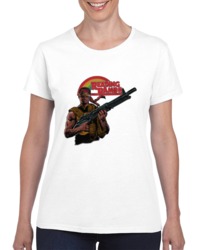 Reading Rambo - Geordi La Forge White Ladies T Shirt 34272092