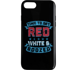 Red White And Boozed Phone Case 34272170