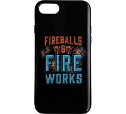 Fireballs And Fireworks Phone Case 34272216