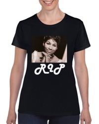 Aretha Franklin Rip 2 Ladies T Shirt 34502179