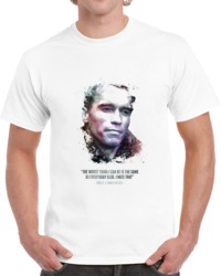 Legendary Arnold Schwarzenegger And His Quote. T Shirt 35722324